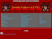 IE is evil